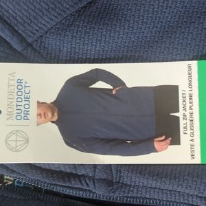 XL: 💙Mondetta Full Zip lightweight Jacket